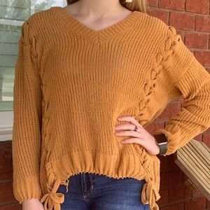 Velzera Mustard Sweater